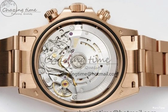 MiroTime 1227 Daytona 116505 BTF 1:1 Best Edition Black Diamonds Dial on RG Bracelet SA Snug 2118